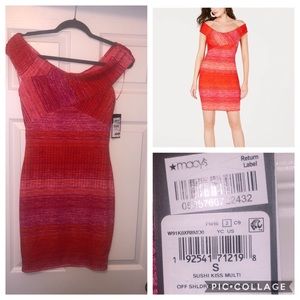 NWT Guess Off The Shoulder Dress